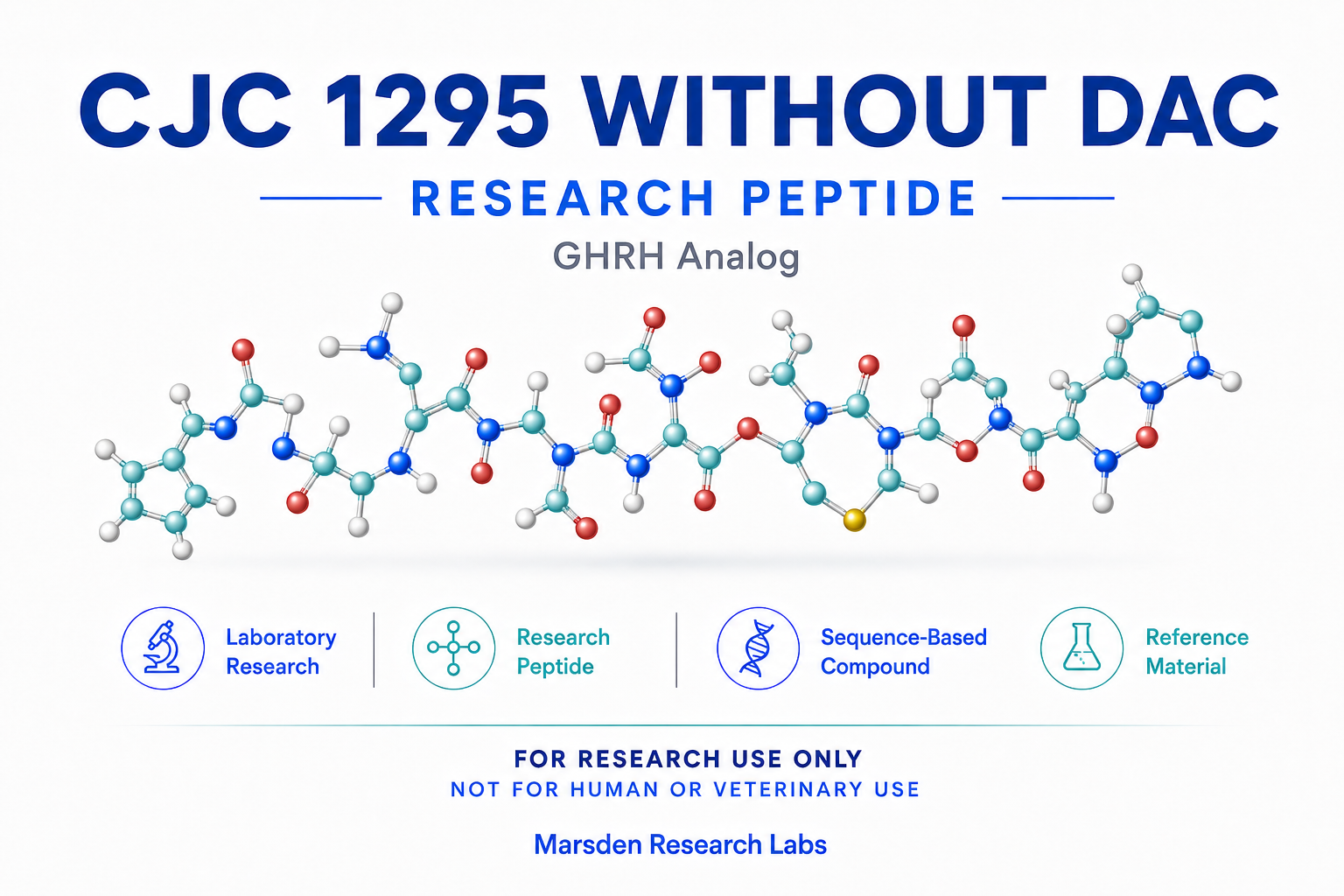 CJC 1295 without DAC research reference image