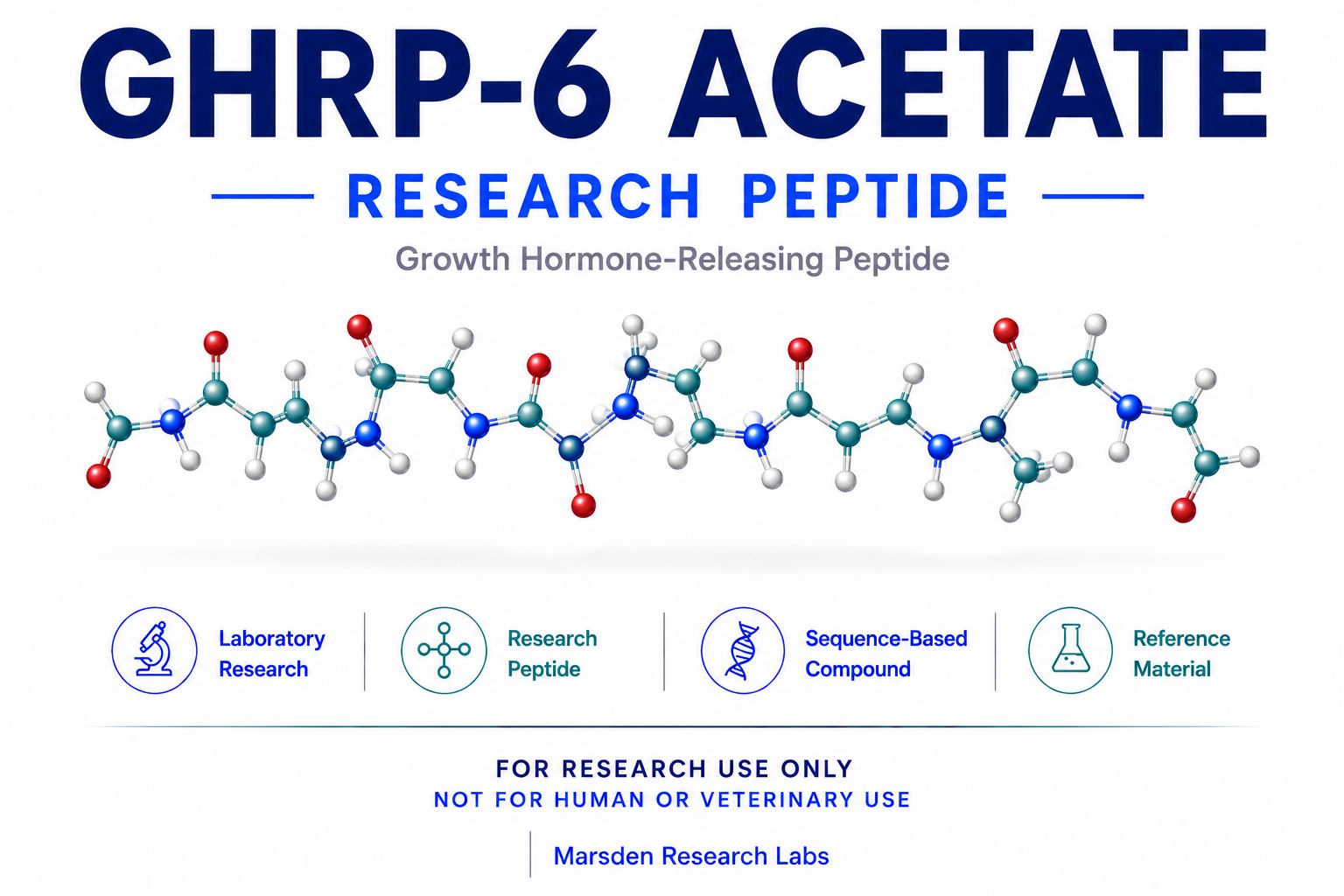 GHRP-6 Acetate research reference image