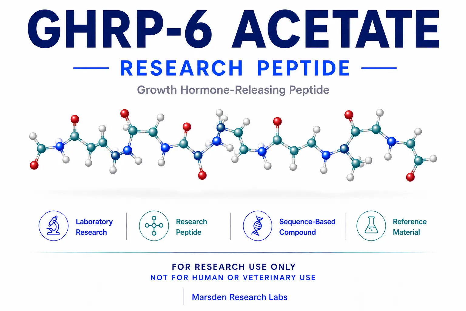 GHRP-6 Acetate research reference image