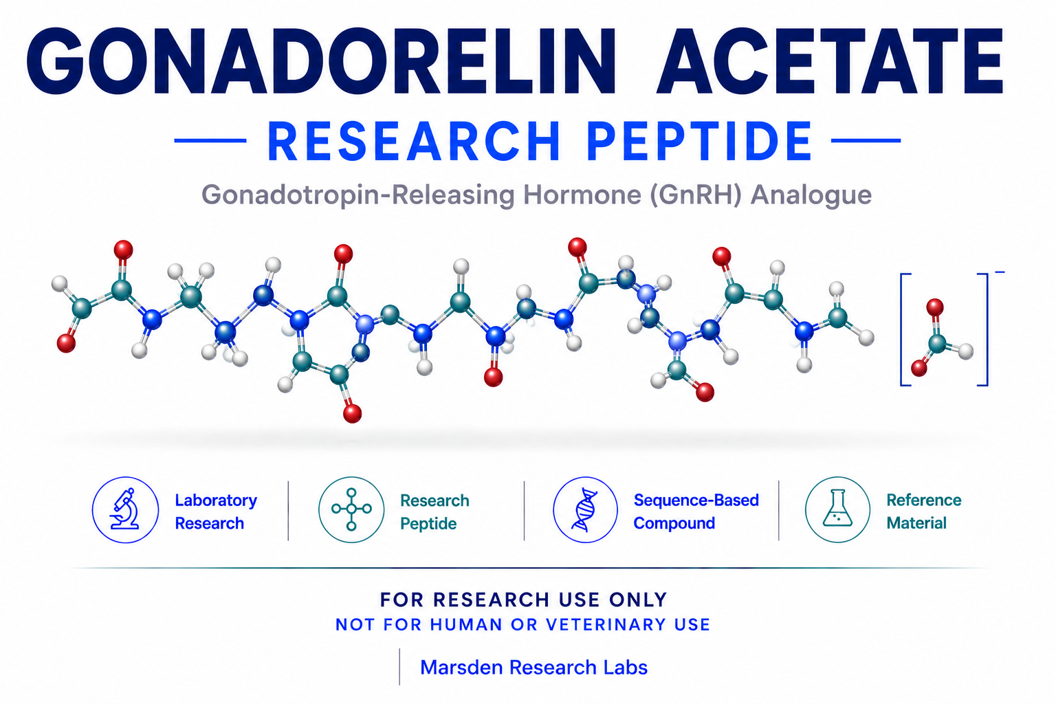 Gonadorelin Acetate research reference image