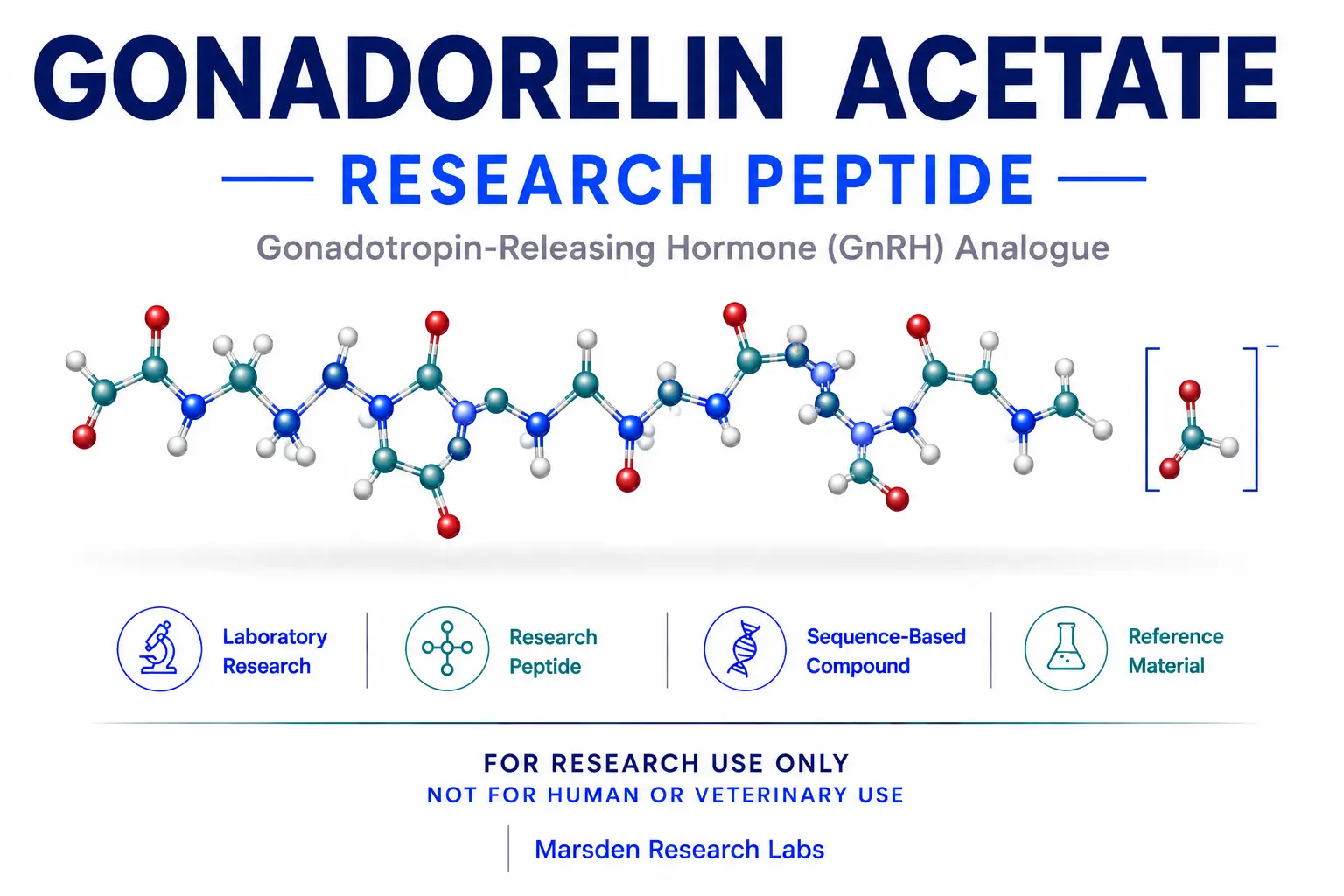 Gonadorelin Acetate research reference image