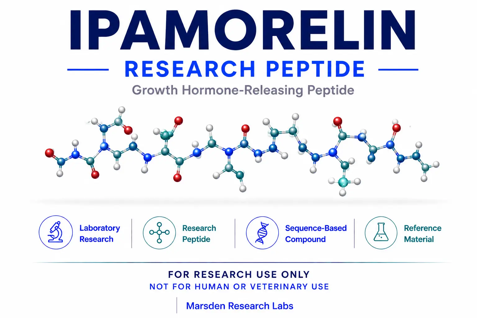 Ipamorelin research reference image