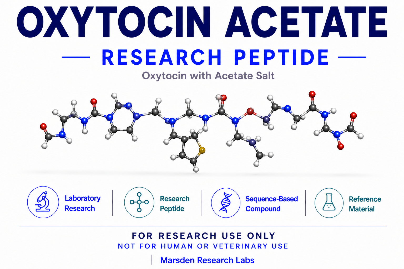 Oxytocin Acetate research reference image