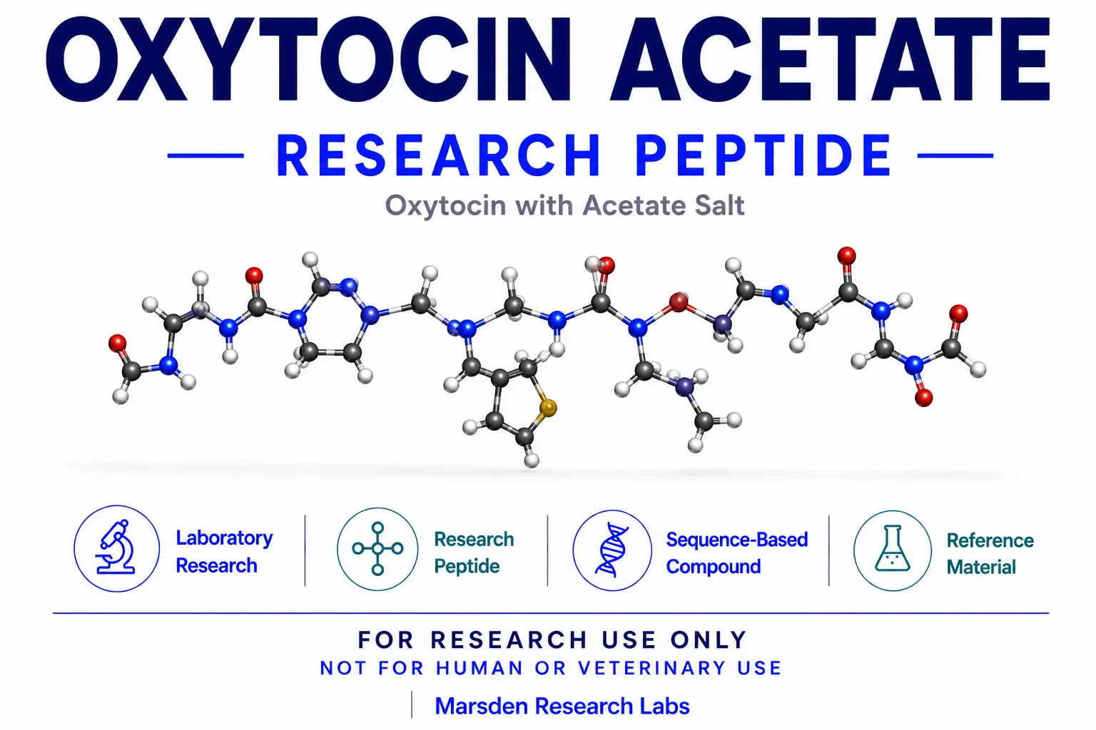 Oxytocin Acetate research reference image