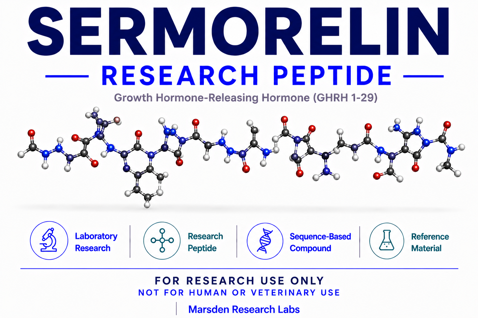 Sermorelin research reference image