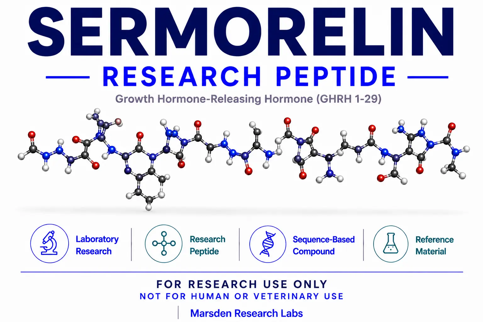 Sermorelin research reference image