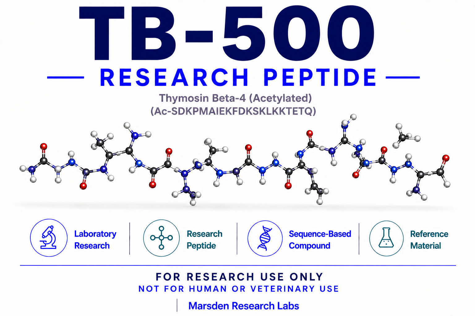 TB-500 research reference image