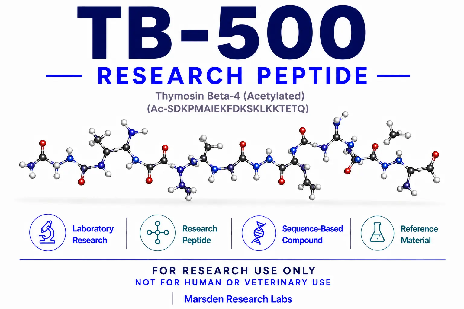 TB-500 research reference image