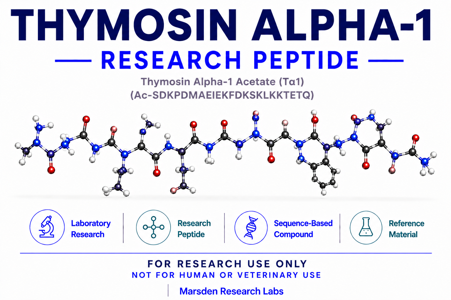 Thymosin alpha-1 research reference image