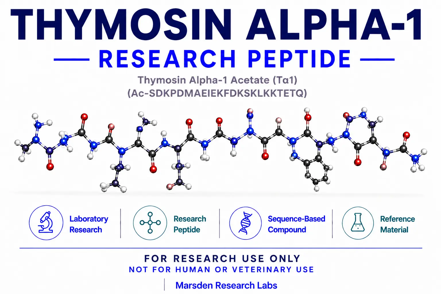 Thymosin alpha-1 research reference image