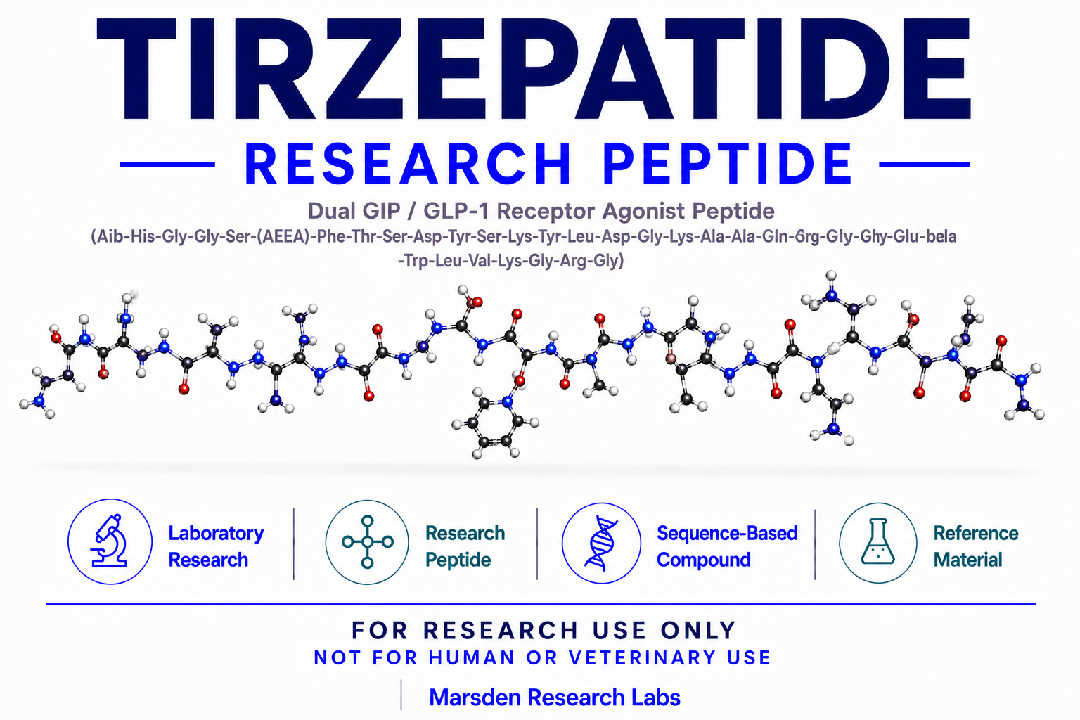Tirzepatide research reference image