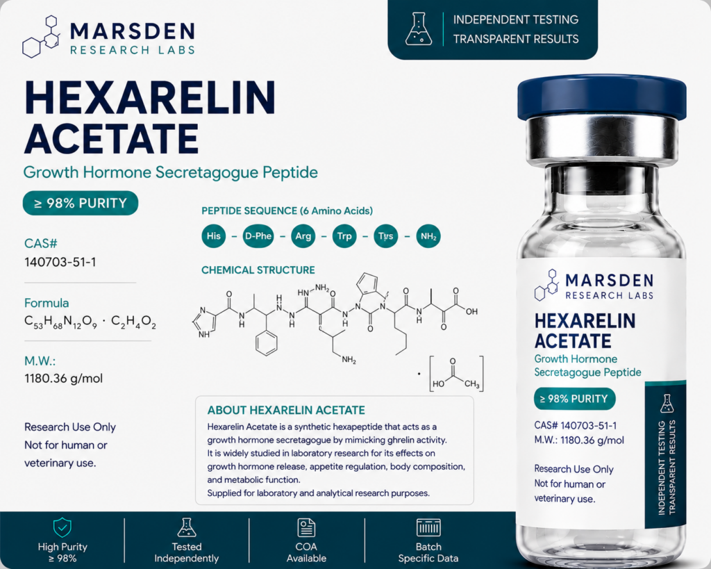 Hexarelin Acetate